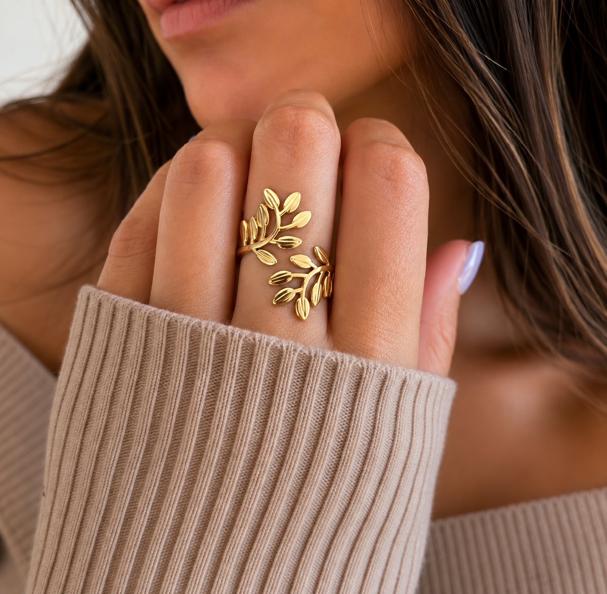 Leafy Ring
