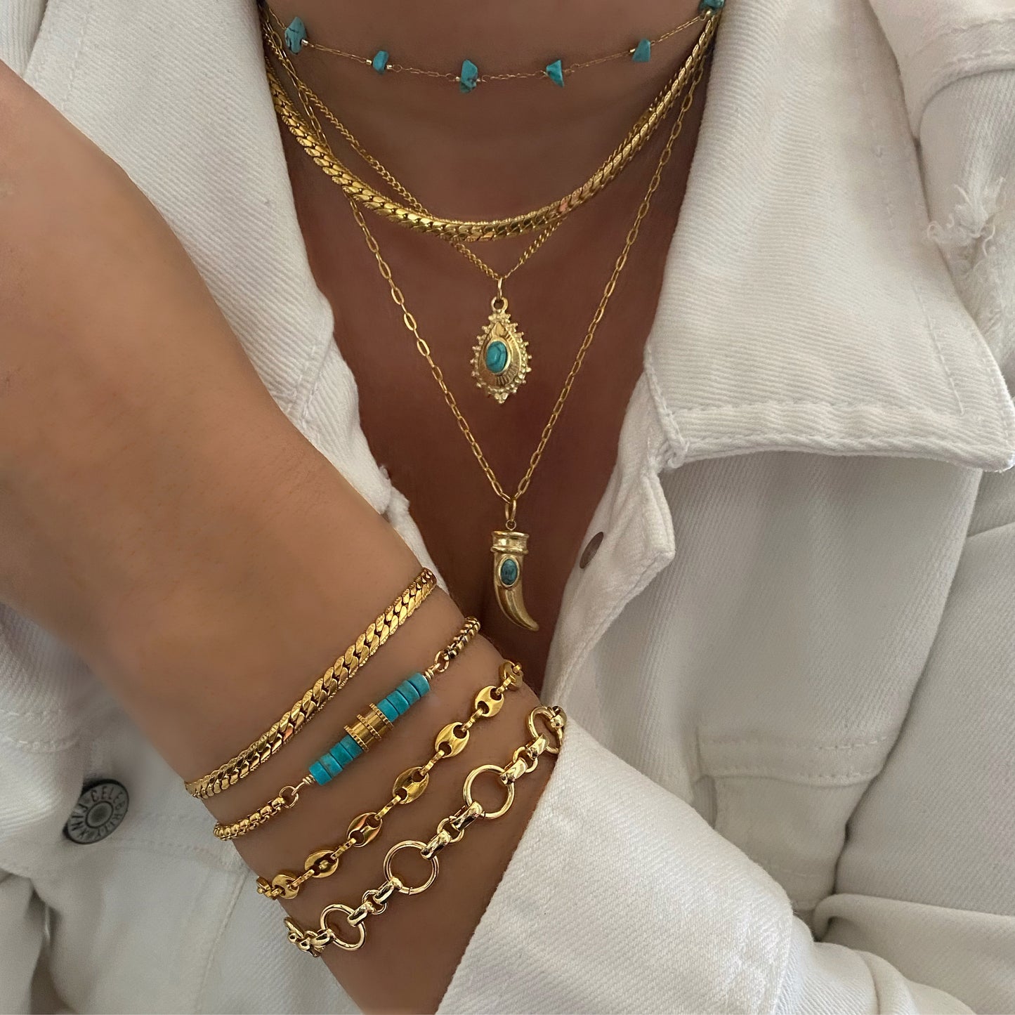 Baroque Turquoise Choker