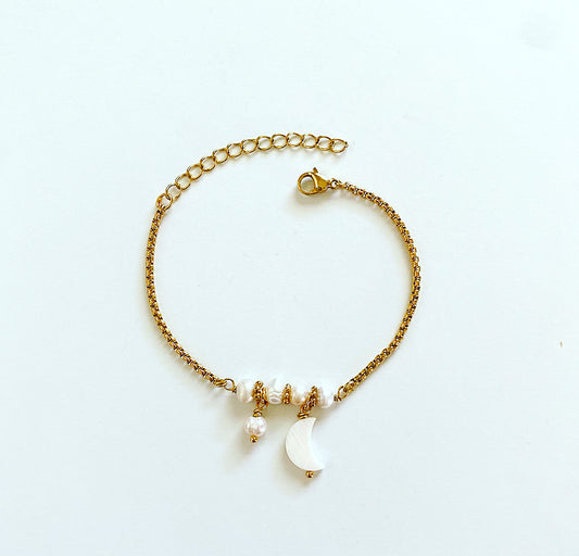 Leda Moon Bracelet