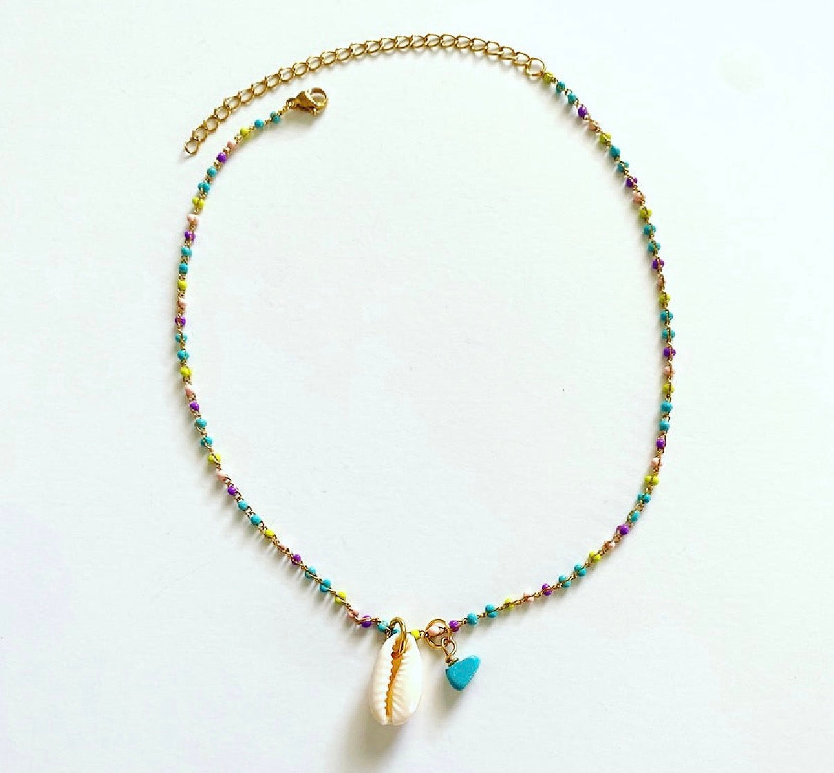 Kalani cowrie Shell Choker