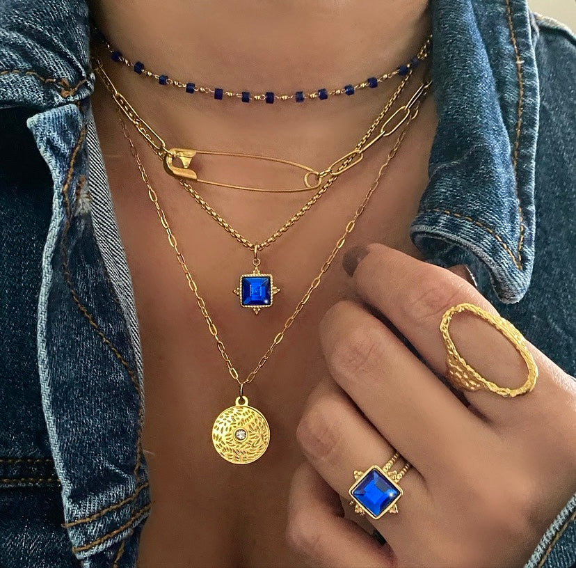 Royal Blue Necklace