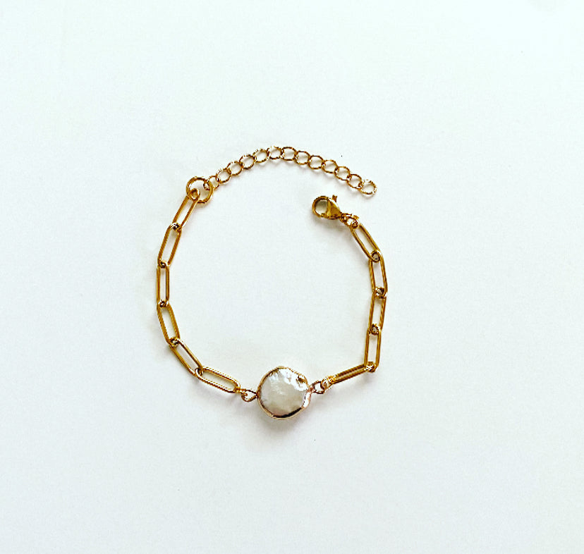 Glam Pearl Bracelet