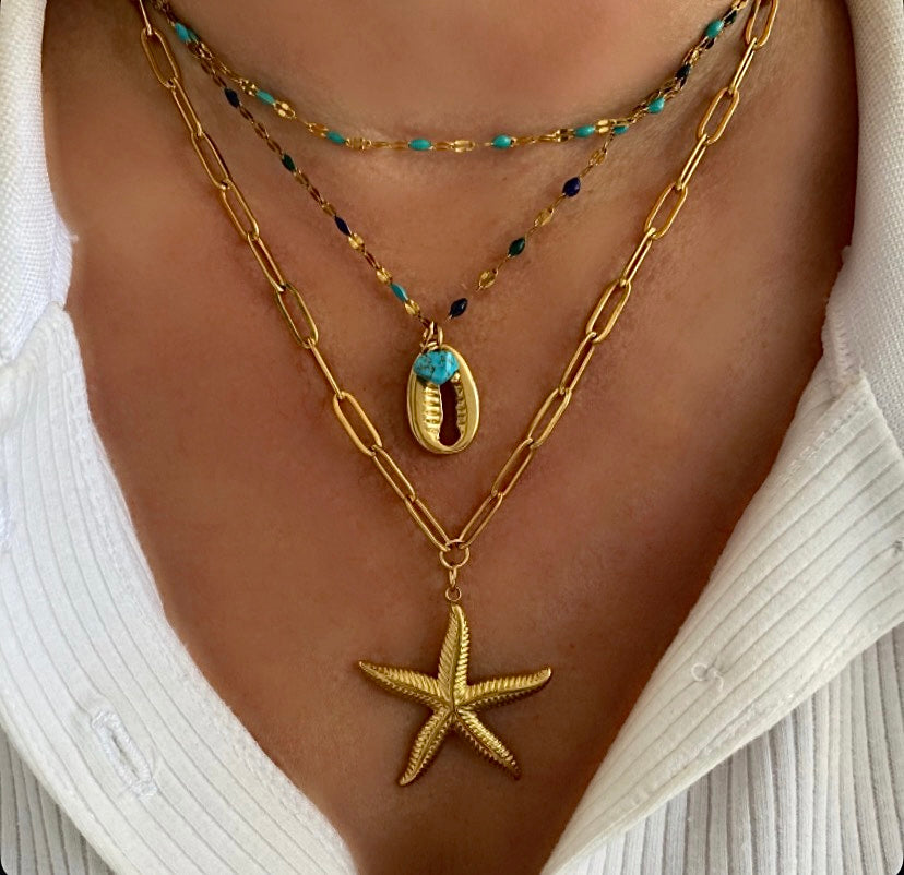 Epic Starfish Necklace