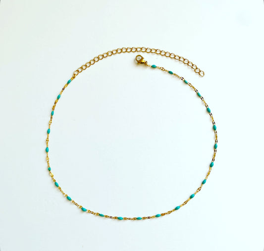 Aqua Marina Choker