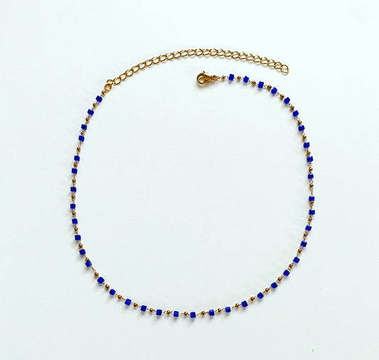 Royal Blue Choker