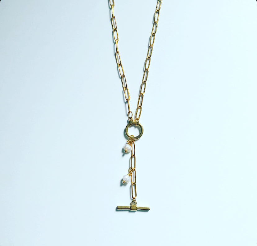 Classic & Basic Sweet Pearl Lariat