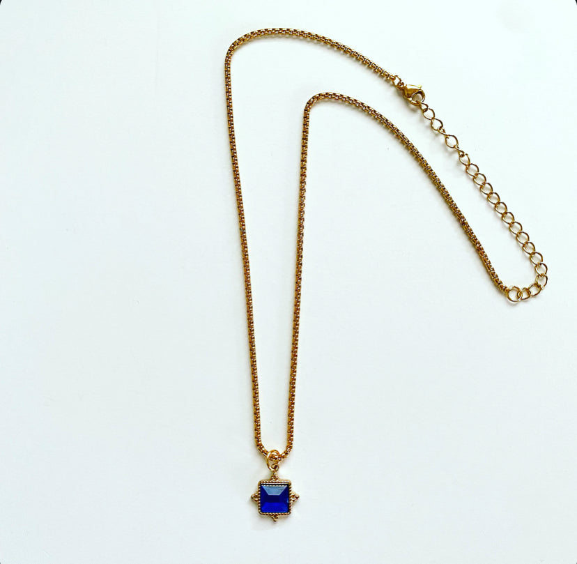 Royal Blue Necklace