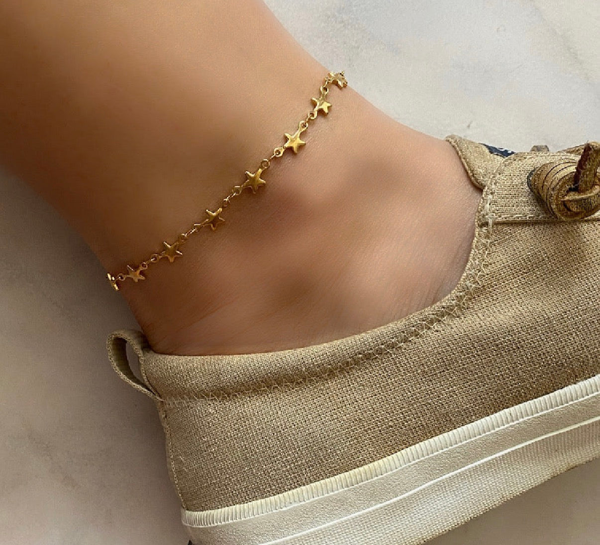 Stars Anklet