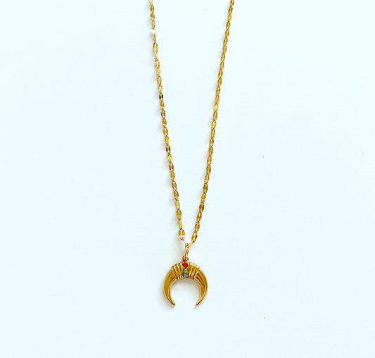 Zayna Moon Necklace