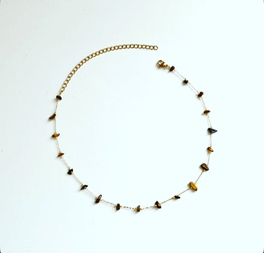 Ojo de tigre Choker