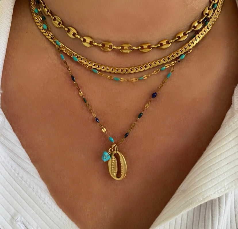Beach Love Necklace 🐚 🏝️