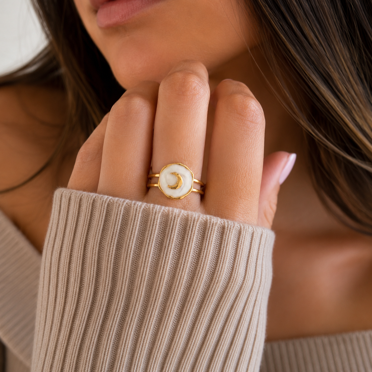 Nova Moon Ring