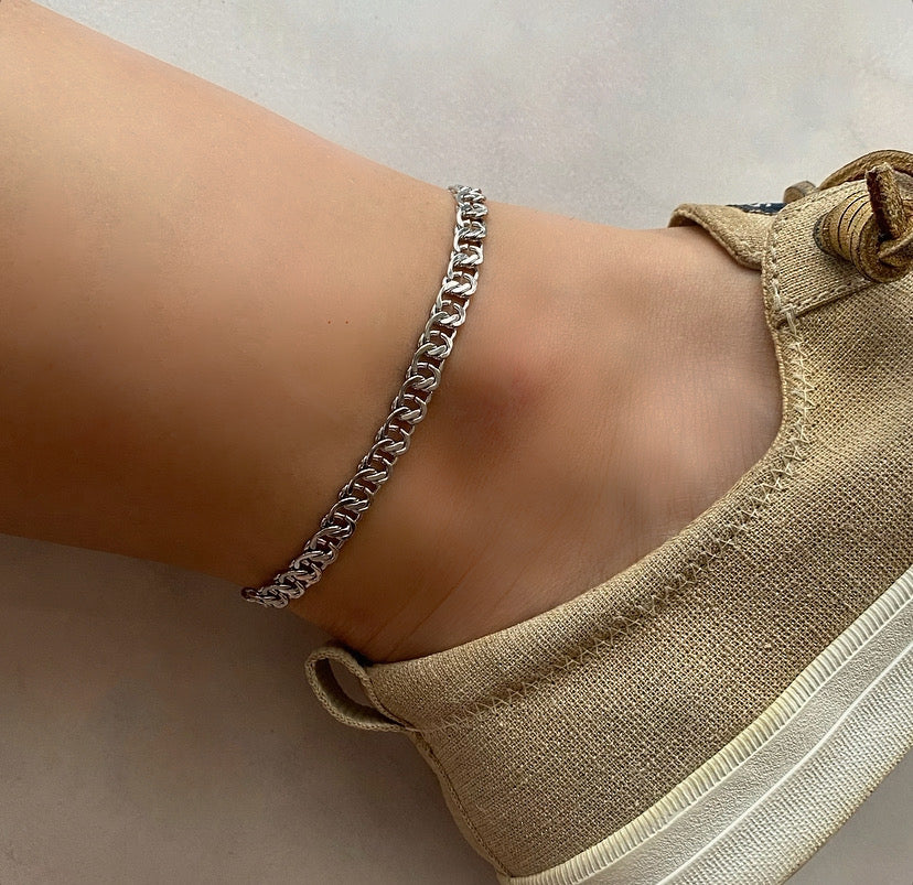 Ari Silver Anklet