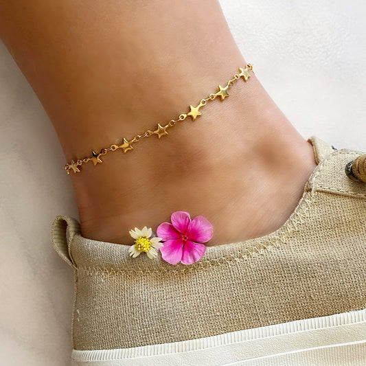 Stars Anklet