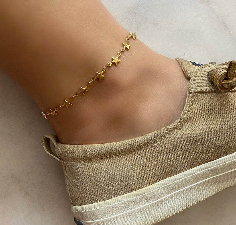 Stars Anklet